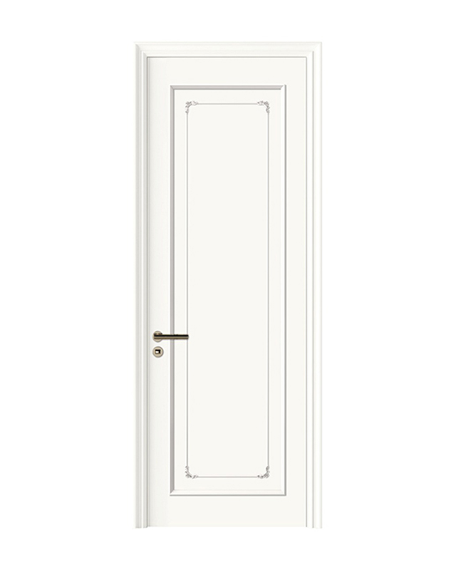 Puerta de Madera Lacada Brillo Puro Lineal